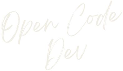 Open Code dev website favicon